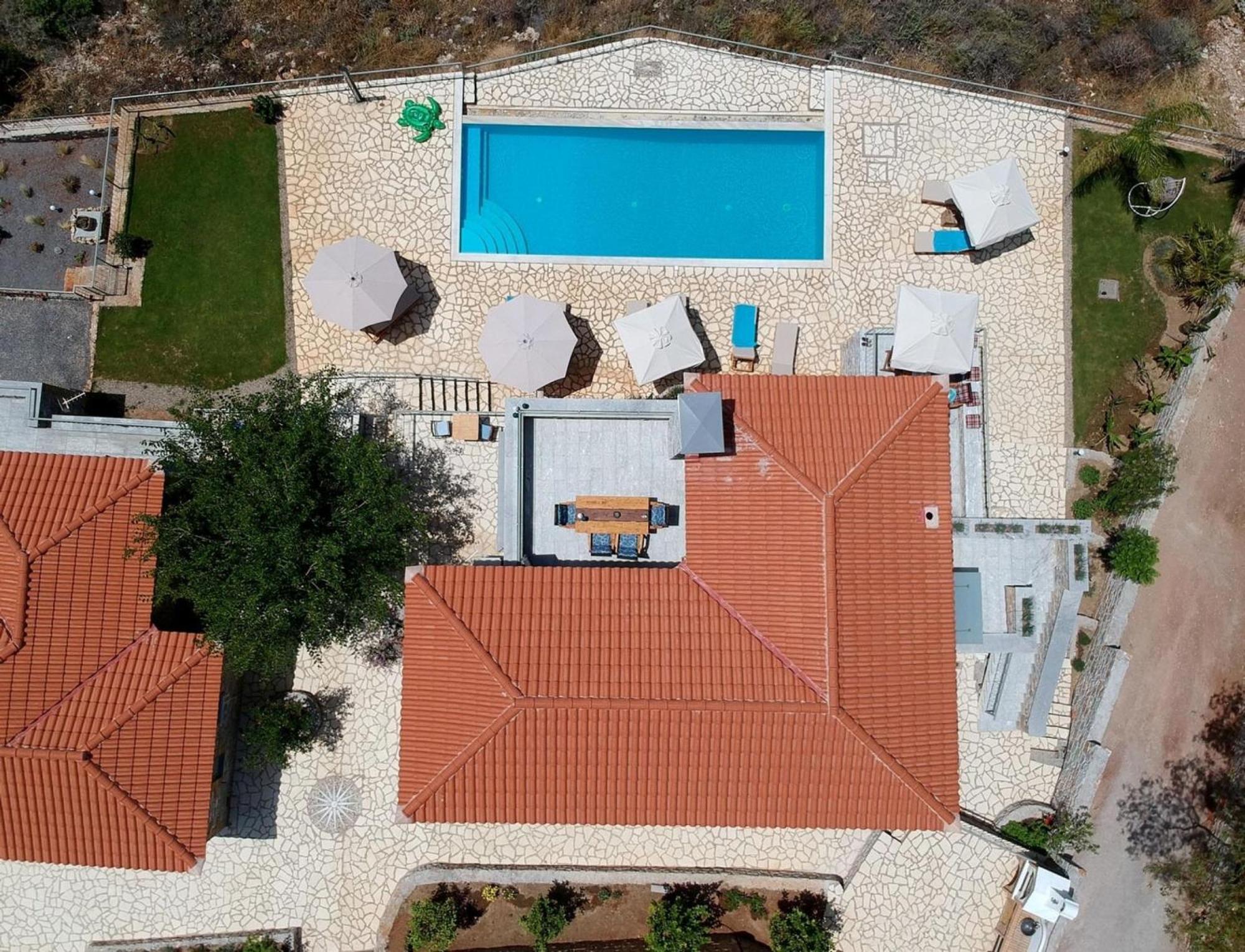 Irini Villa By Elrin Villas Mani Neokhorion  Ngoại thất bức ảnh